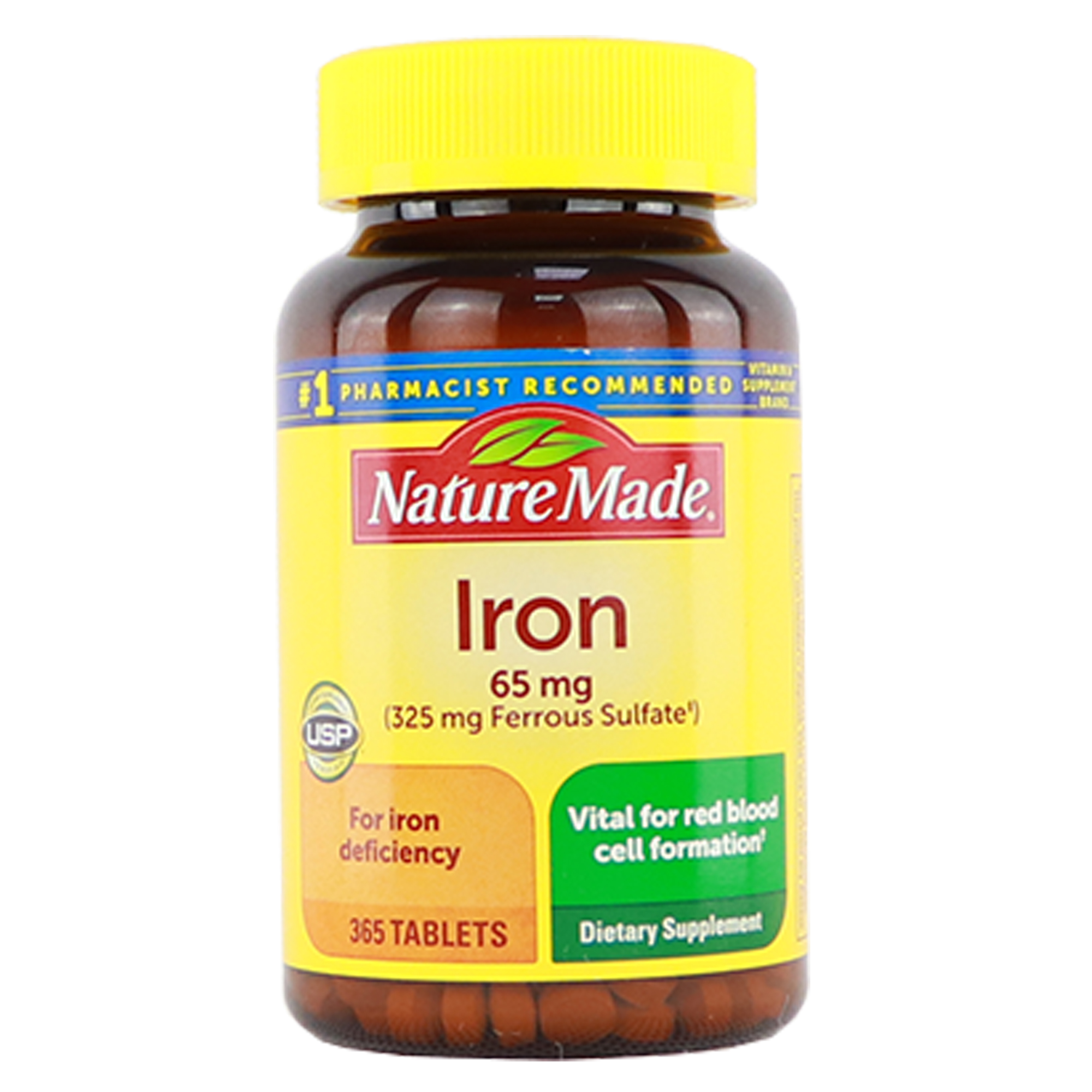 Nature Made 65mg Iron Dietary Supplement 365pcs